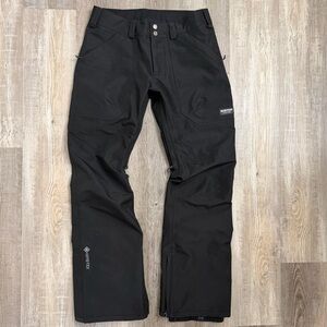 Burton Women’s Living Lining Waterproof Snowboard Pants, Black-size Small